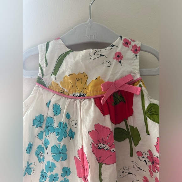 ✨SOLD✨ Pink Chicken Floral Dress - Picture 9 of 9